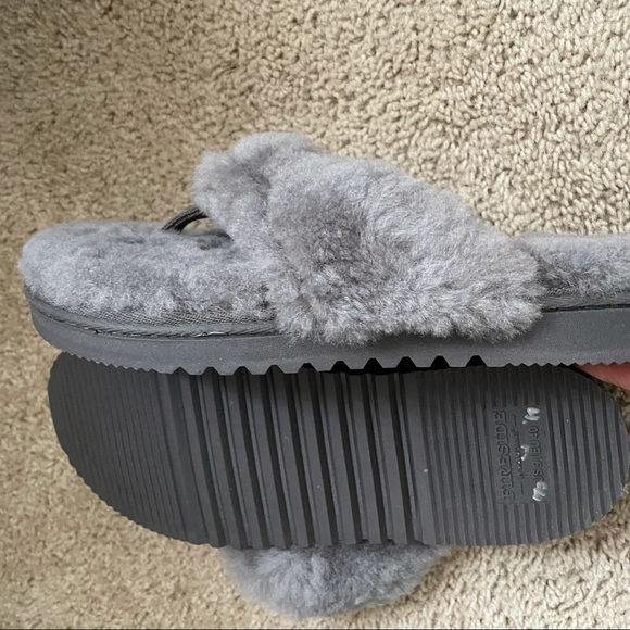 Fireside by Dearfoams Auburn Genuine Shearling Slipper-SZ 9 - Picture 11 of 16